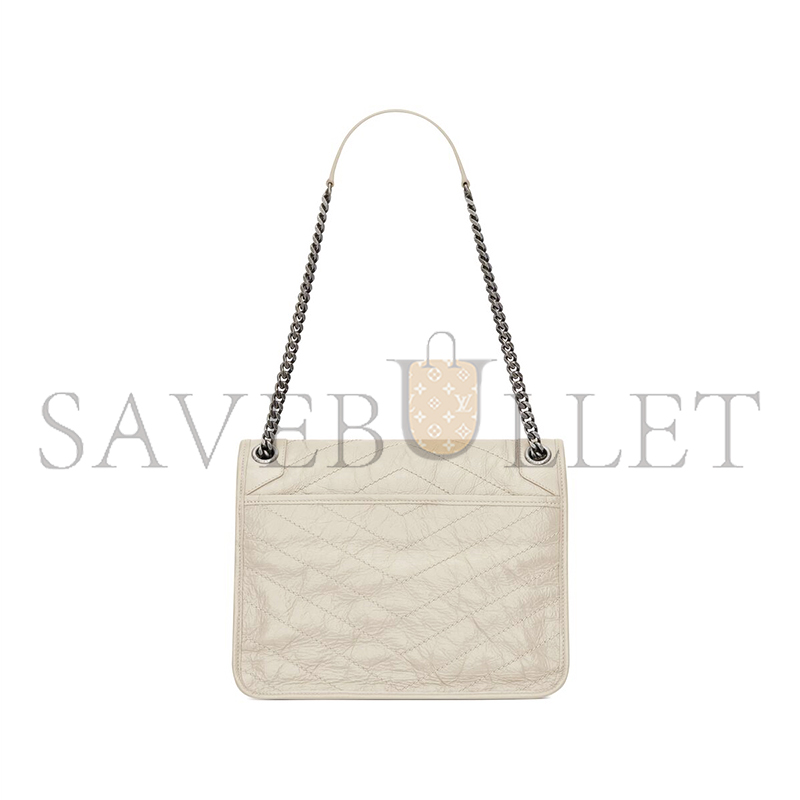YSL NIKI MEDIUM IN VINTAGE LEATHER 6331580EN049207 (28*20*8.5cm)